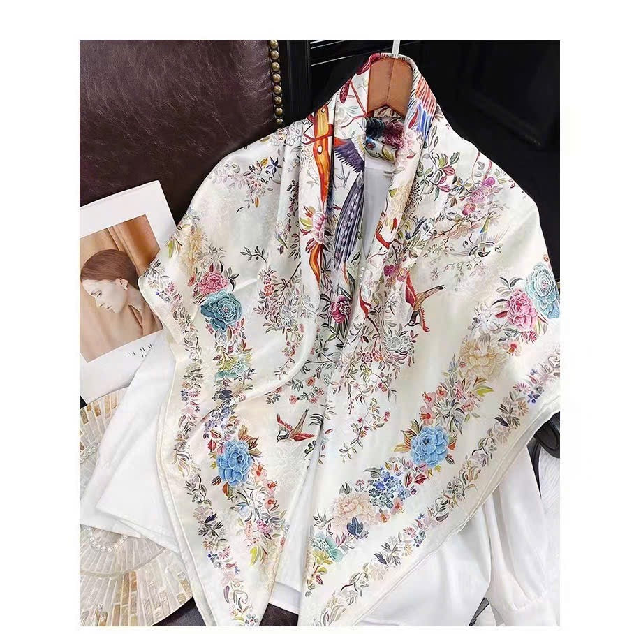 Square Silk Scarf 90x90cm