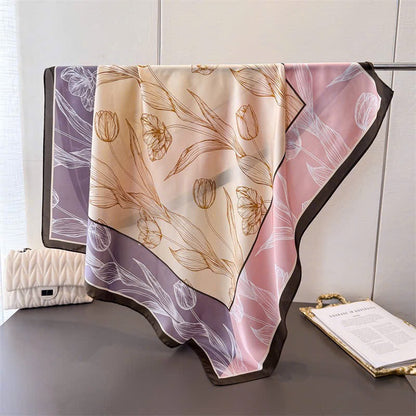 Square Silk Scarf 90x90cm