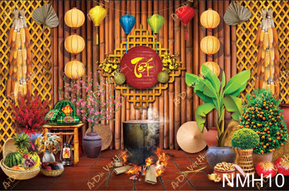 NMH10 - Tet Backdrop 2025 (Phông Nền Tết 2025)