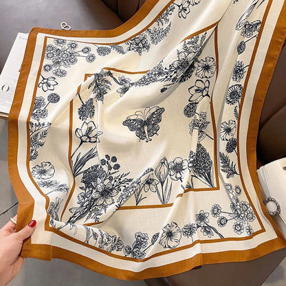 Square Silk Scarf 90x90cm