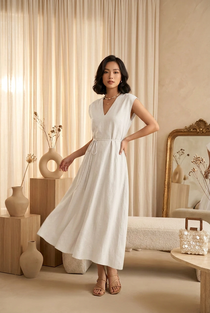 L96->107 - Dress Linen