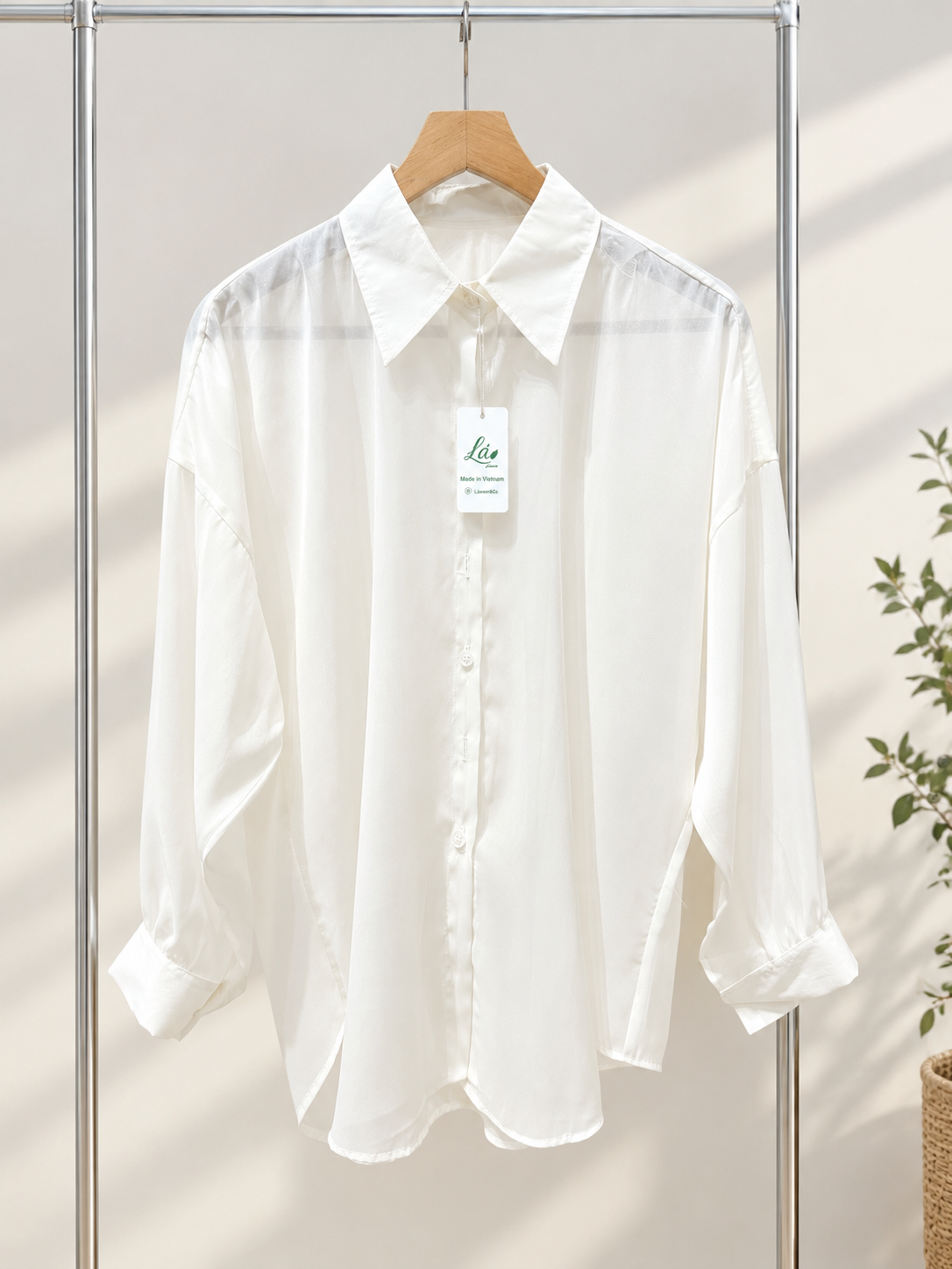 S1->11 - Áo Sơ Mi Tơ Oversize