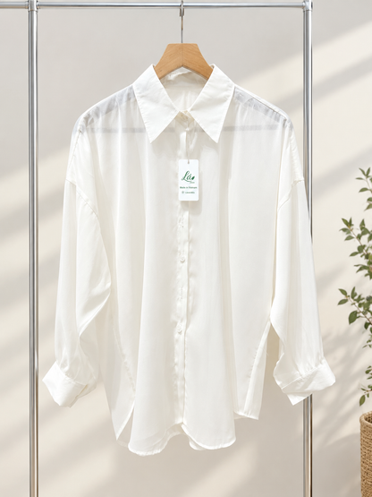 S1->11 - Áo Sơ Mi Tơ Oversize