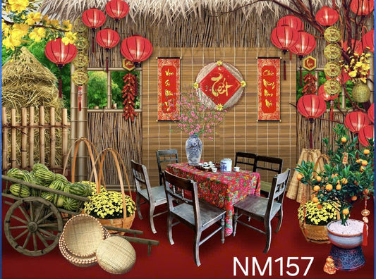 NM157 - Tet Backdrop (Phông Nền Tết 2026)