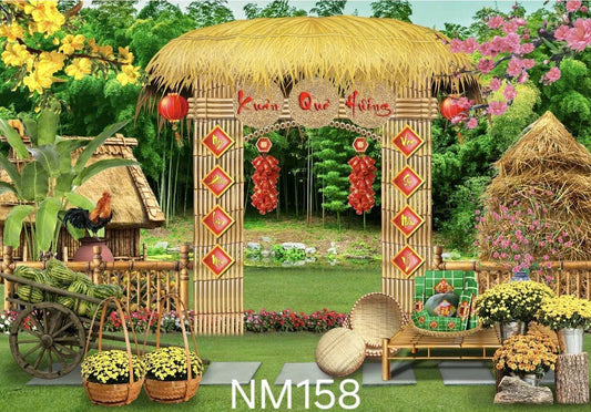 NM158 - Tet Backdrop (Phông Nền Tết 2026)