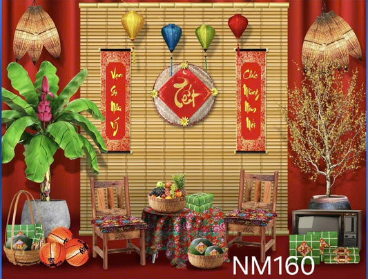 NM160 - Tet Backdrop (Phông Nền Tết 2026)