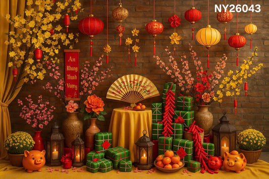 NY26043 - Tet Backdrop (Phông Nền Tết 2026)
