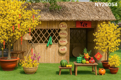 NY26054 - Tet Backdrop (Phông Nền Tết 2026)