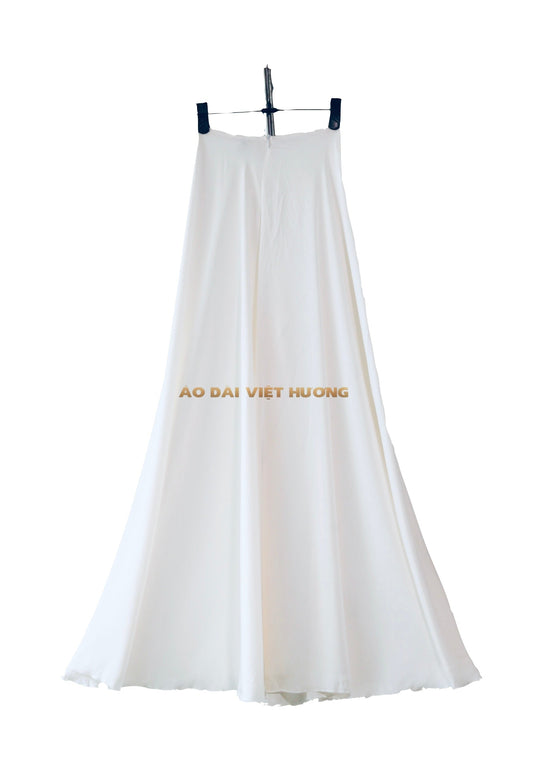 Black and White Pants for Ao Dai Quan Ao Dai Ao Dai Viet Nam Pre Made Pants  for Vietnamese Long Dressao Dai Pants 