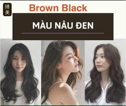 007 - Komi Black Brown Hair Dye Shampoo