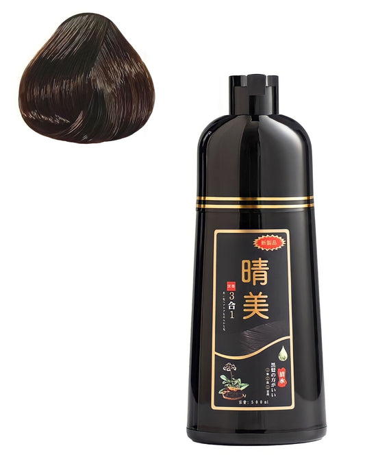 004 - Komi Coffee Brown Hair Dye Shampoo