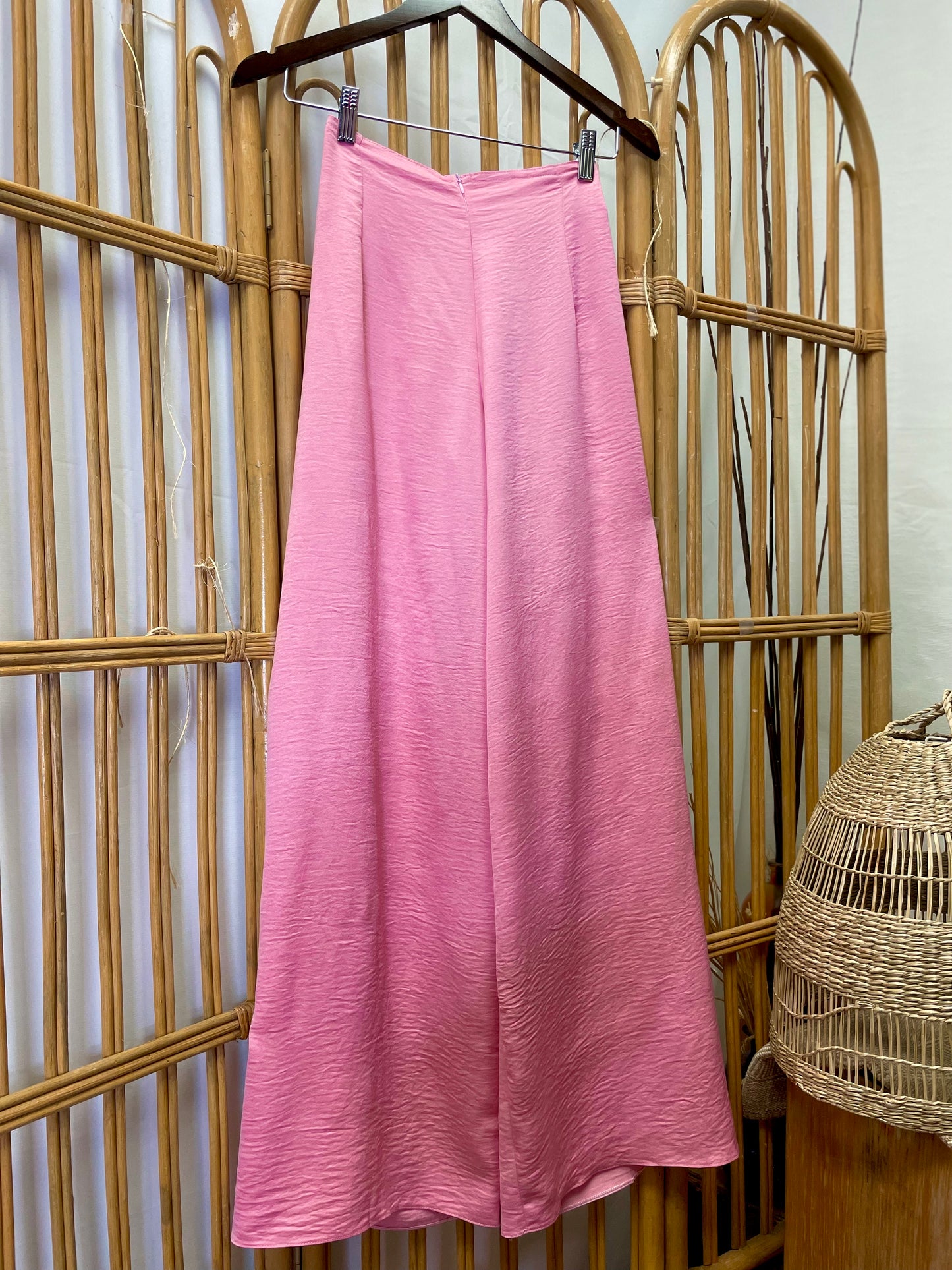 484 - Pink Regular Pants Lụa Tây Thi (Quần ống thường bóng) – Viet ...