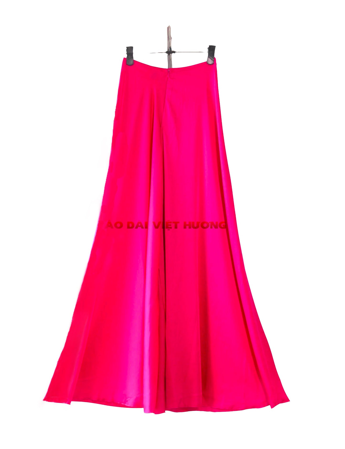 661 - Quần Váy Hồng Sen (Quần Váy Lụa Cát Ống Xéo)